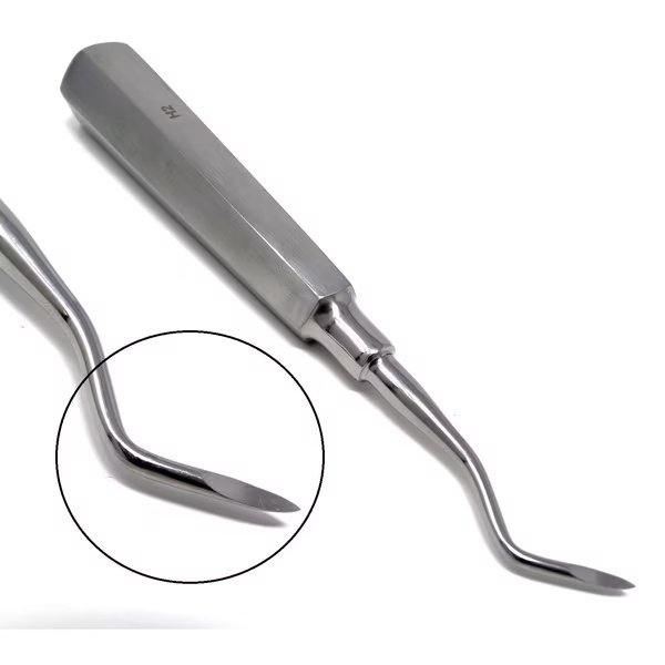 Heidbrink Dental Root Pick Elevator H3 Single End Right, A2Z Scilab, Mfr#: A2Z-ZR800